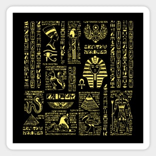 Egyptian hieroglyphs Magnet